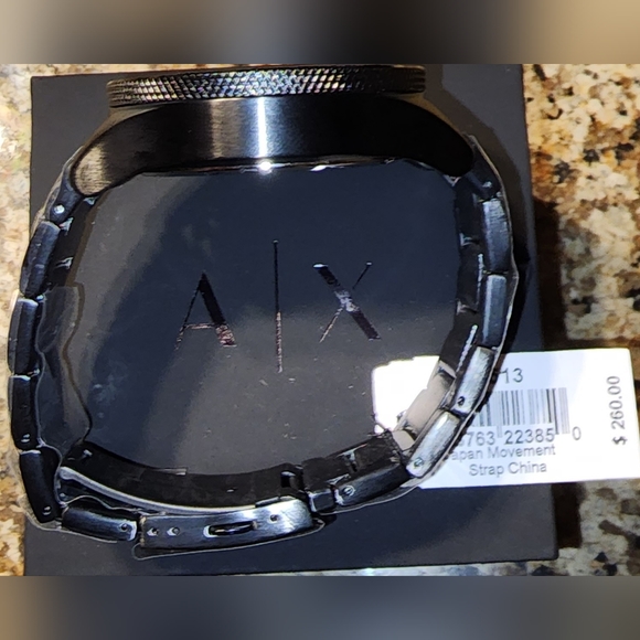 Armani Exchange Black Stainless Steel Watch Special Edition - Picture 6 of 10